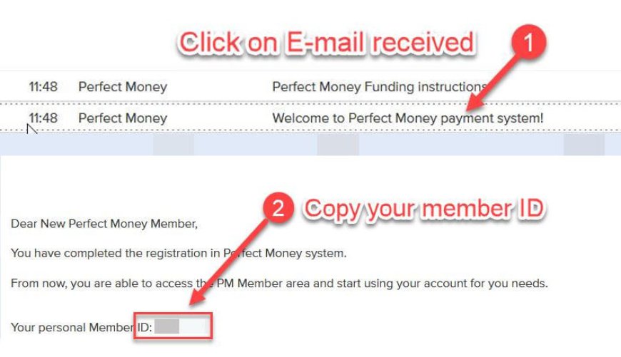 Step#3 :   Member id & Email verification